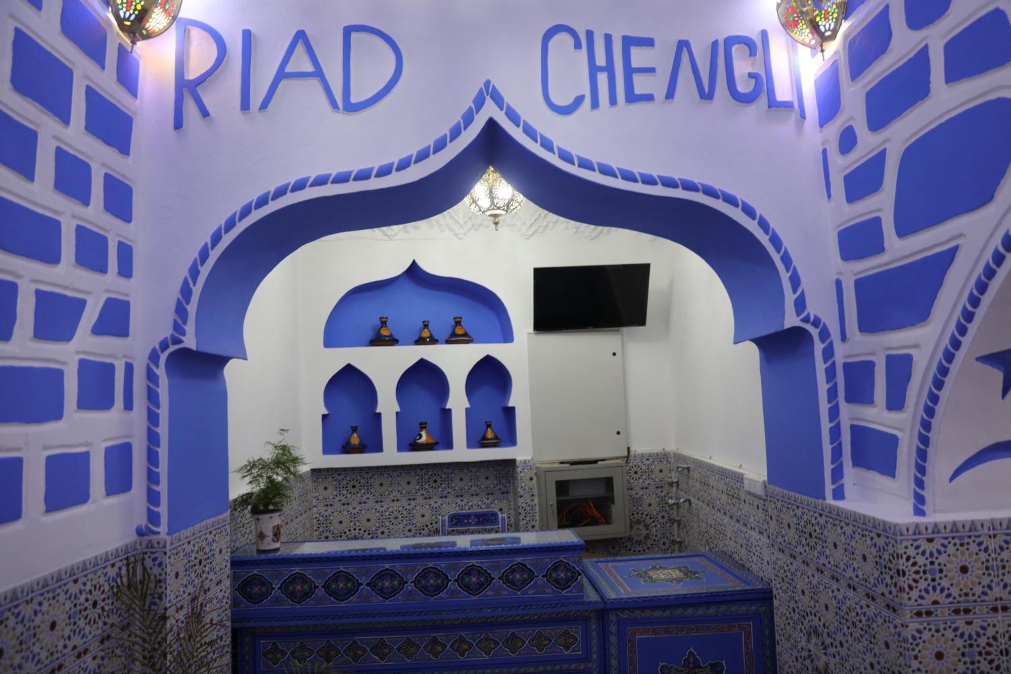 Riad Chengli 蓝城里 Chefchaouen Kültér fotó