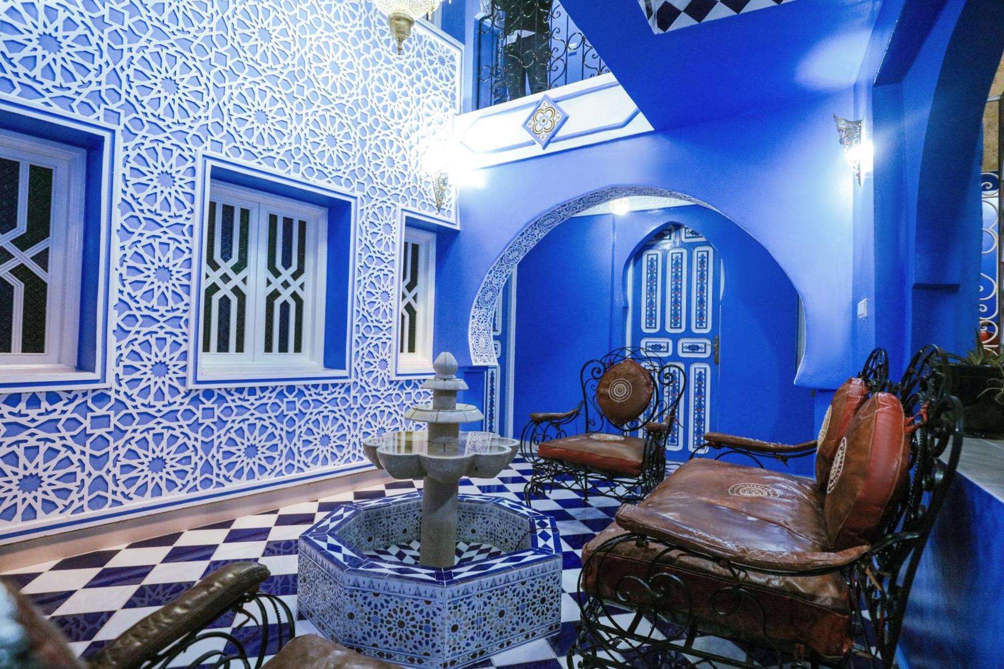 Riad Chengli 蓝城里 Chefchaouen Kültér fotó