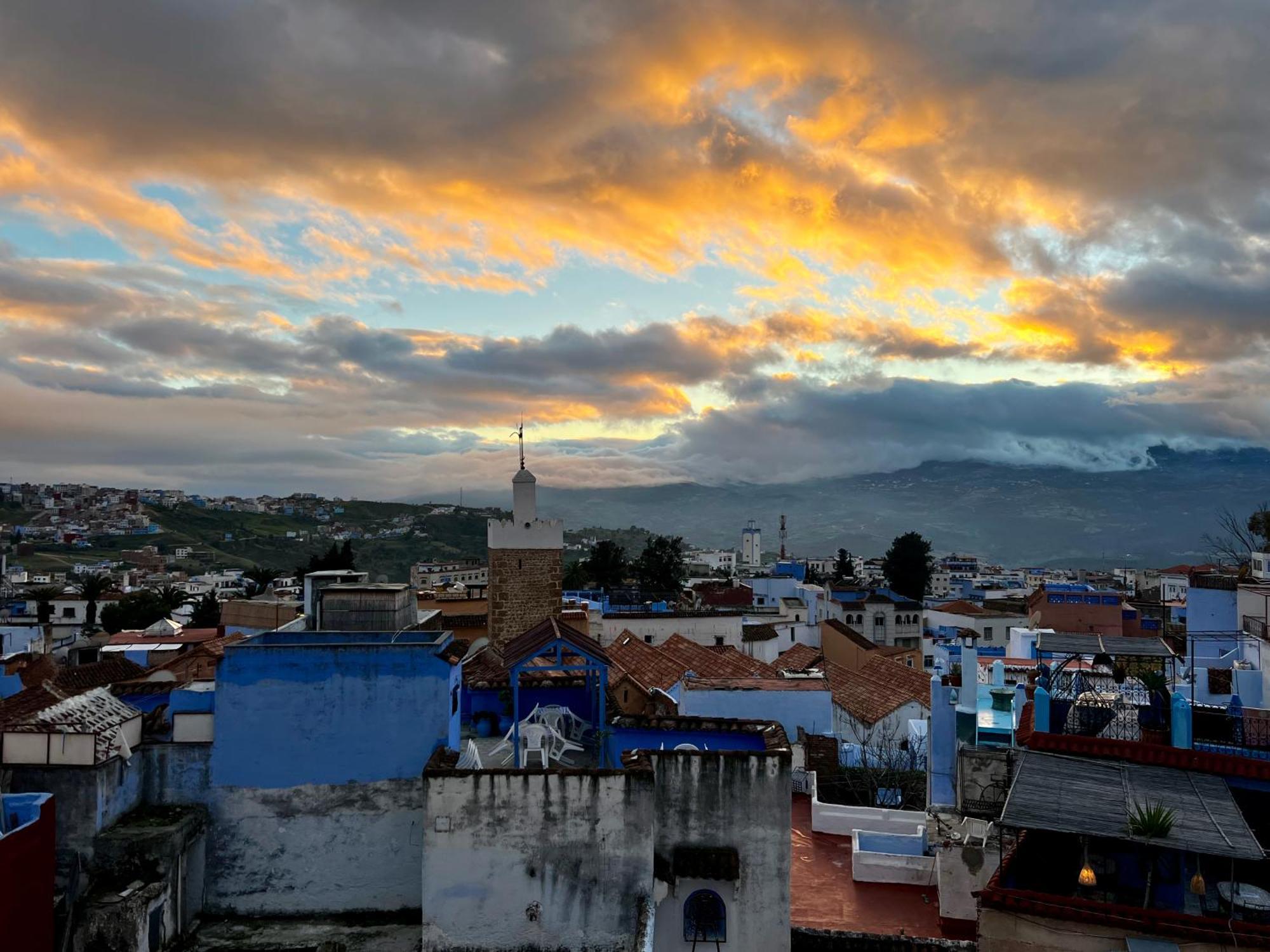 Riad Chengli 蓝城里 Chefchaouen Kültér fotó