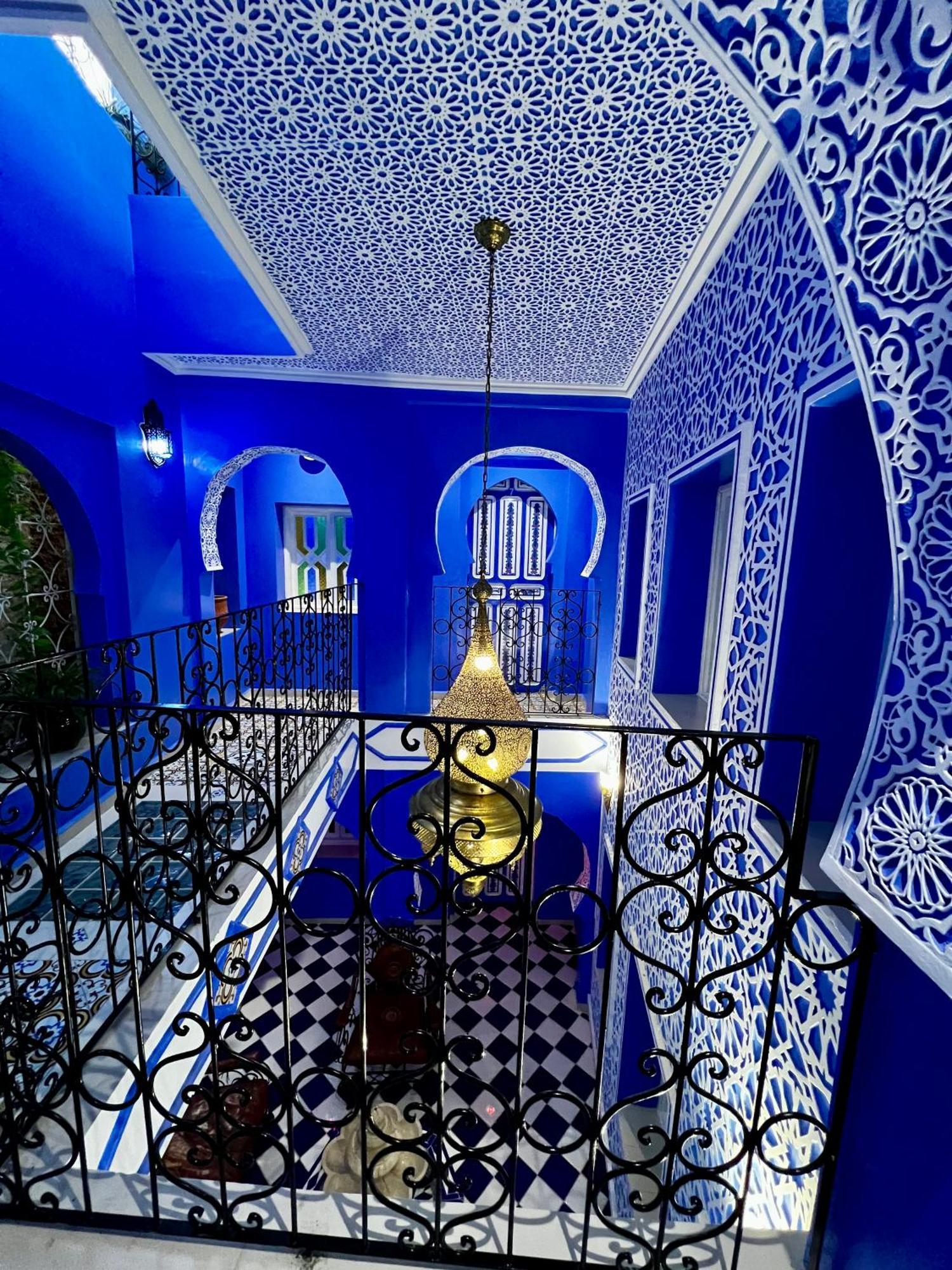 Riad Chengli 蓝城里 Chefchaouen Kültér fotó