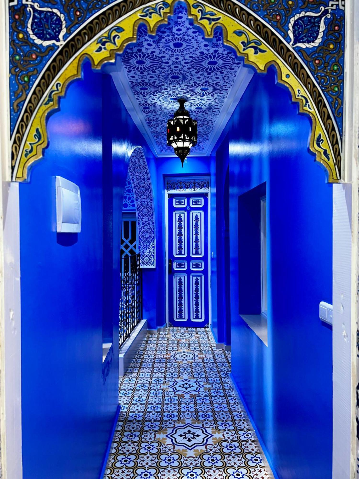 Riad Chengli 蓝城里 Chefchaouen Kültér fotó