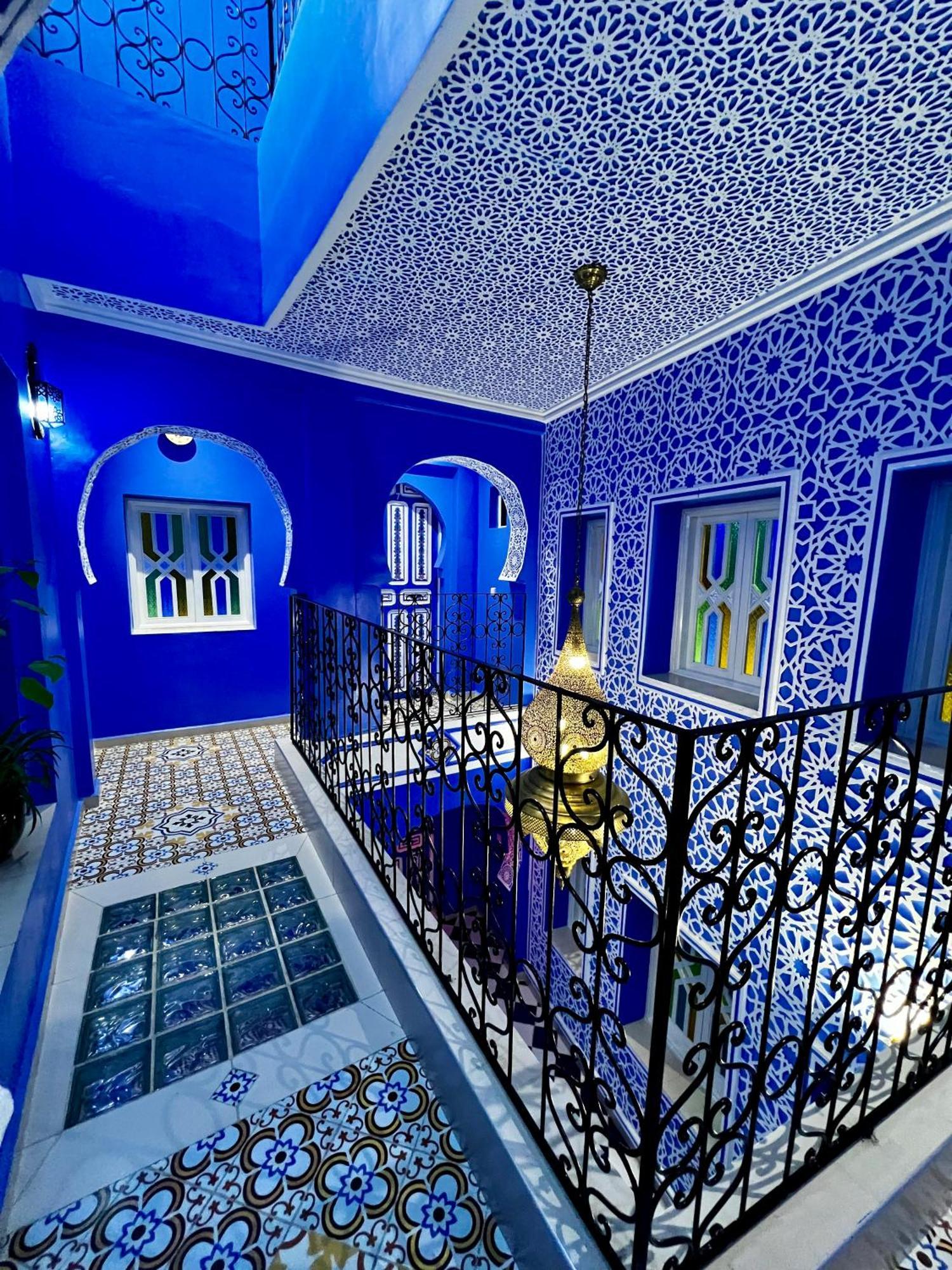 Riad Chengli 蓝城里 Chefchaouen Kültér fotó