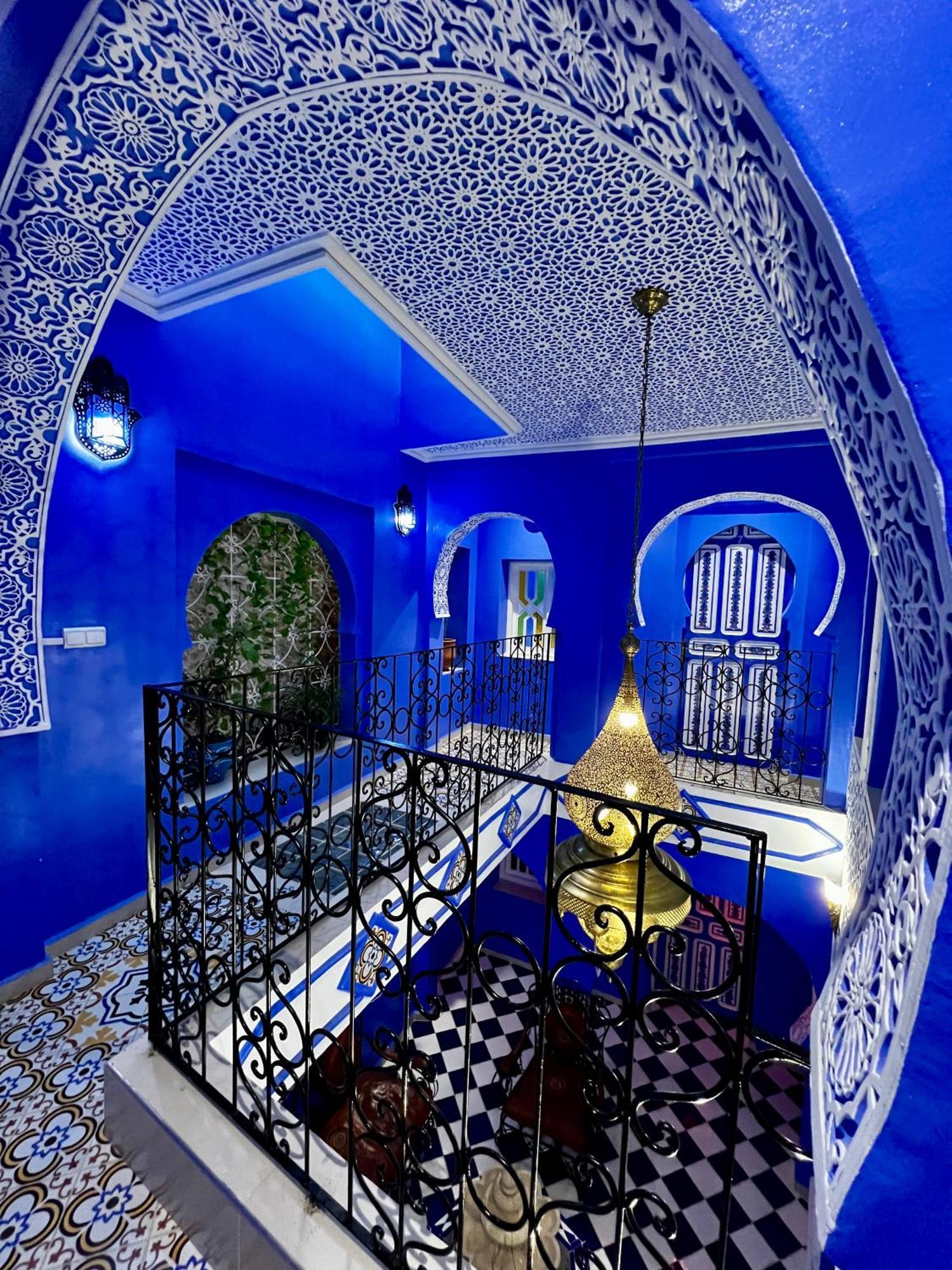 Riad Chengli 蓝城里 Chefchaouen Kültér fotó