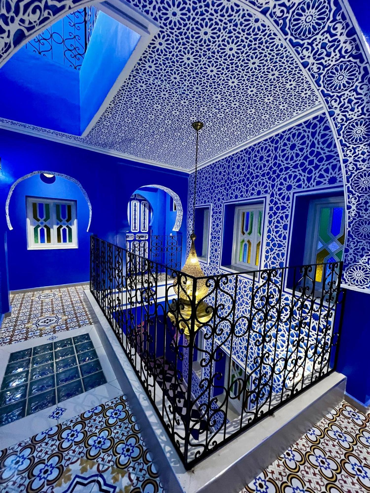 Riad Chengli 蓝城里 Chefchaouen Kültér fotó
