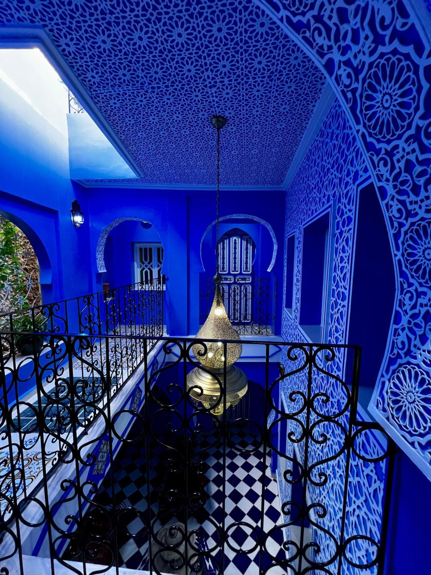 Riad Chengli 蓝城里 Chefchaouen Kültér fotó
